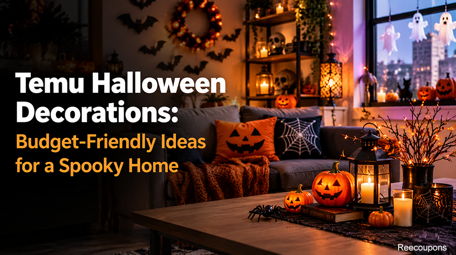 Temu Halloween Decorations Budget Friendly Ideas for a Spooky Home